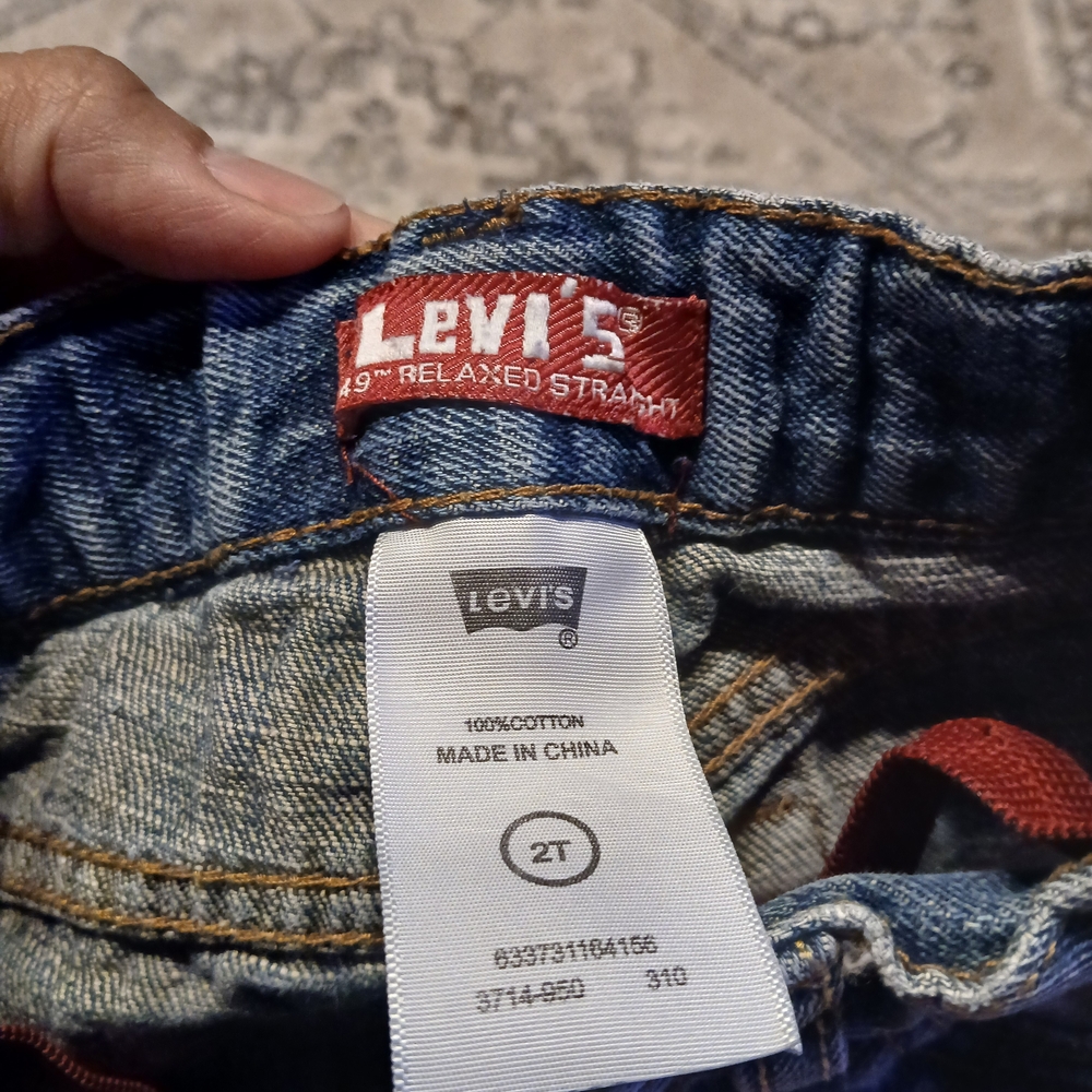 Carhartt Brown Overalls with Denim Jeans - Picture 7 of 10